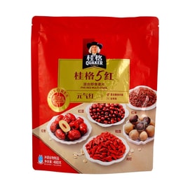 5 Red Mixed Instant Oatmeal, 16.93 oz