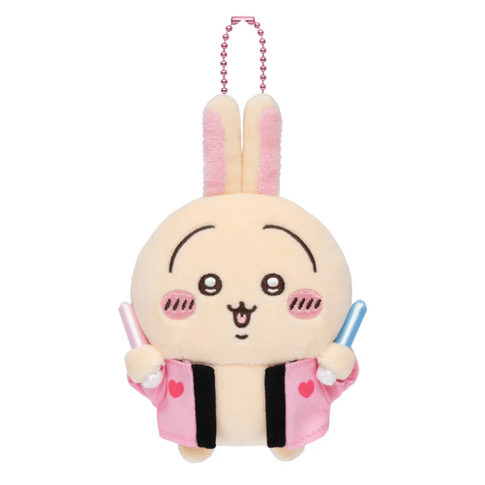 Starry Series Plush Keychain \[Ushachi with Glow Stick]