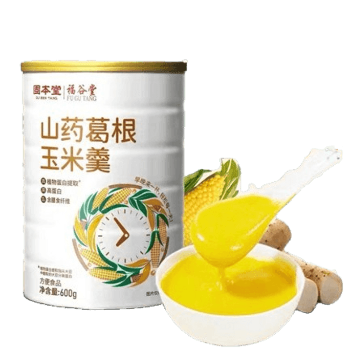 Yam And Kudzu Corn Soup Paste Nutritious Breakfast Punch Stomach Food 600g