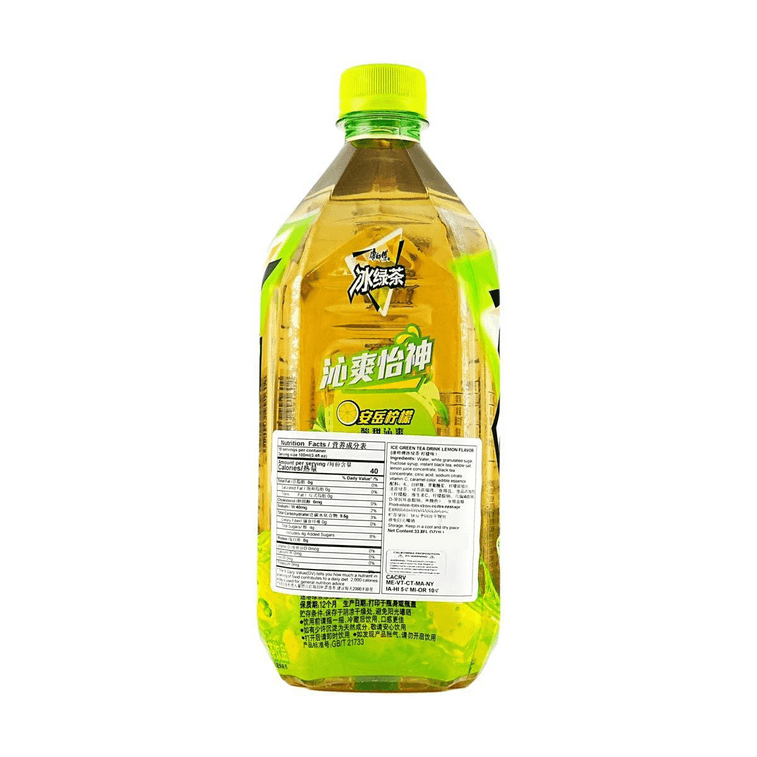 康師傅 冰綠茶 檸檬茶 1L【沁爽怡神】 4