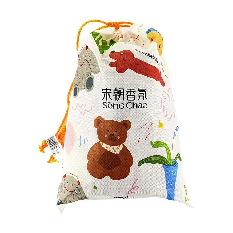 宋朝 扑通扑通家族系列毛绒公仔玩偶 萌趣香薰扩香桌面摆件 哼唧哼唧香氛熊 勇气 5