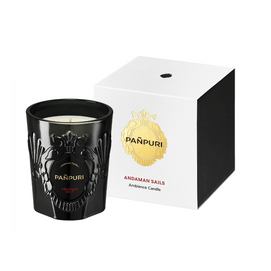 泰国PANPURI 安曼达帆船氛围蜡烛 香薰蜡烛 家居助眠香氛摆件 250g