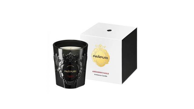 Panpuri Andaman Sails Ambience Candle Luxury Home Fragrance, 8.8
