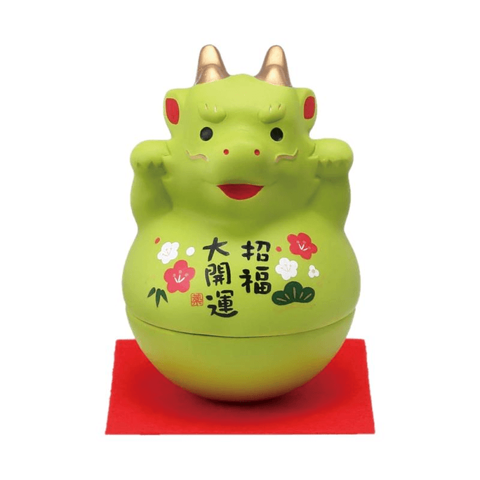 【日本直邮】药师窑 生肖龙金斋邀请龙陶瓷摆件1件