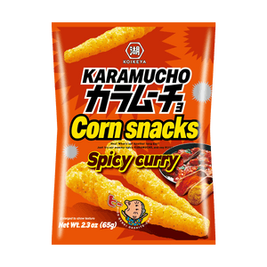 Karamucho Corn Snacks Spicy Curry Flavor 2.3oz