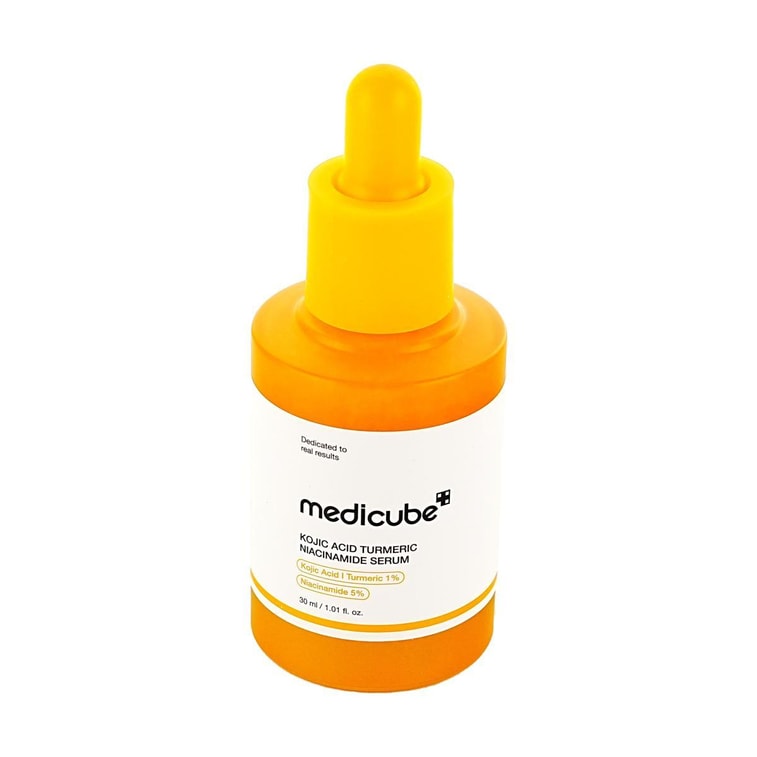 韩国MEDICUBE美蒂秋芙 曲酸姜黄烟酰胺精华液 30ml 焕亮阻黑 抗氧化 敏感肌适用 舒缓镇静泛红  6