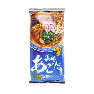 日本MARUTAI 长崎碳烤飞鱼酱油拉面 2人份 178g