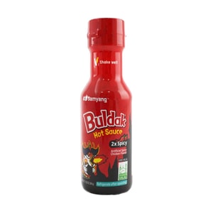 Buldak 2x Spicy Hot Sauce - Korean Spicy Hot Chicken 2X Flavor Sauce , 7.05 oz