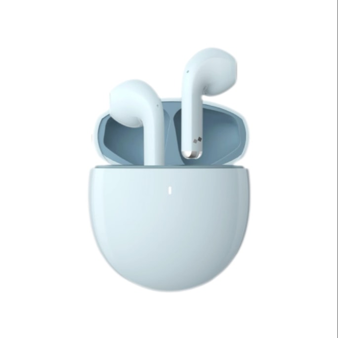 AI Translate Bluetooth Headset Conference Recording Noise Reduction Apple And Android Usable - Blue 1Pc