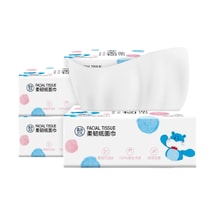 Facial Tissues, Soft and Flexible, 120 Sheets Per Pack, 8 packs