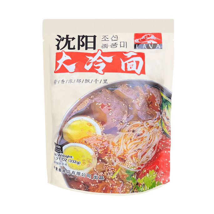千里香 沈阳大冷面 332g【夏日必备朝鲜冷面】