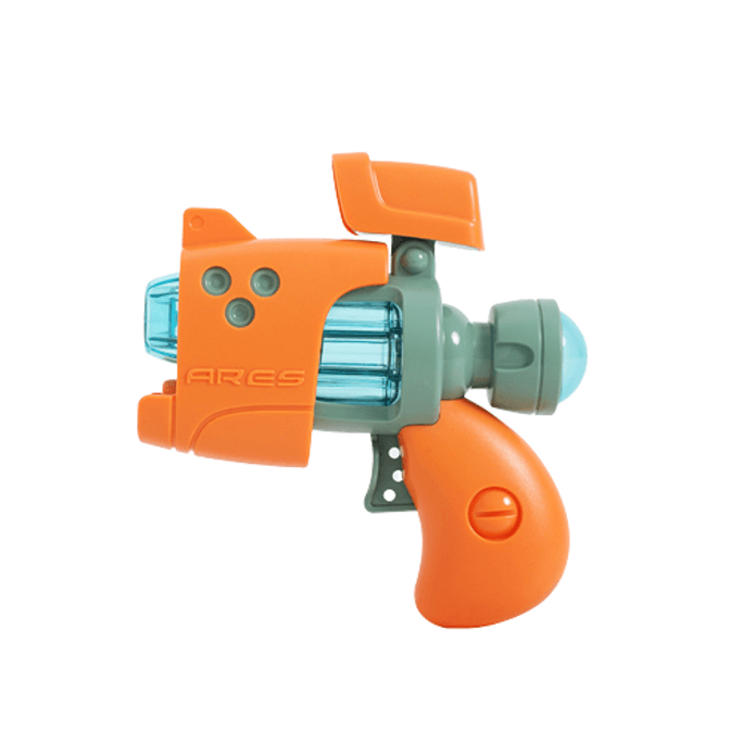 【中国直送】Milu 新商品 ネット有名人と同じスタイル 音と光 小型ピストル オレンジスタイル 子供用おもちゃ