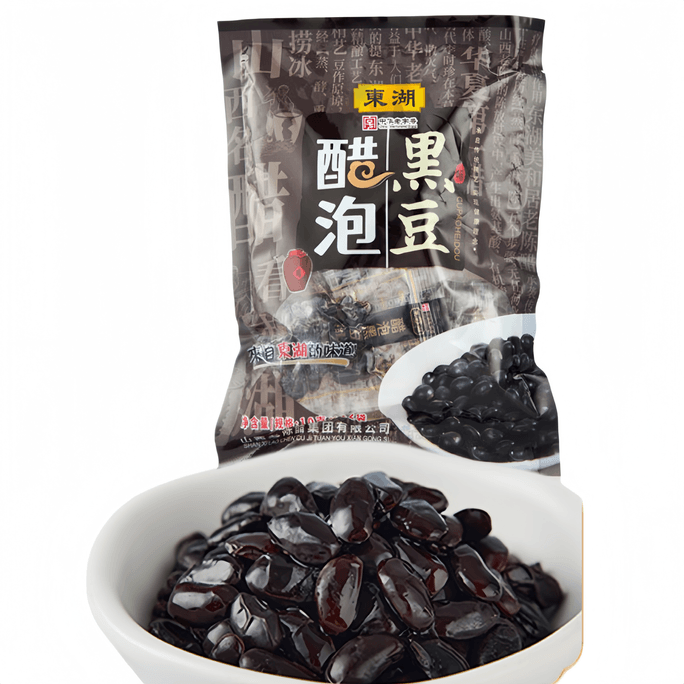 東湖 【開袋即食】醋泡黑豆腎形小黑豆8度酸老醋泡製山西特產無添加獨立小包120g*1袋