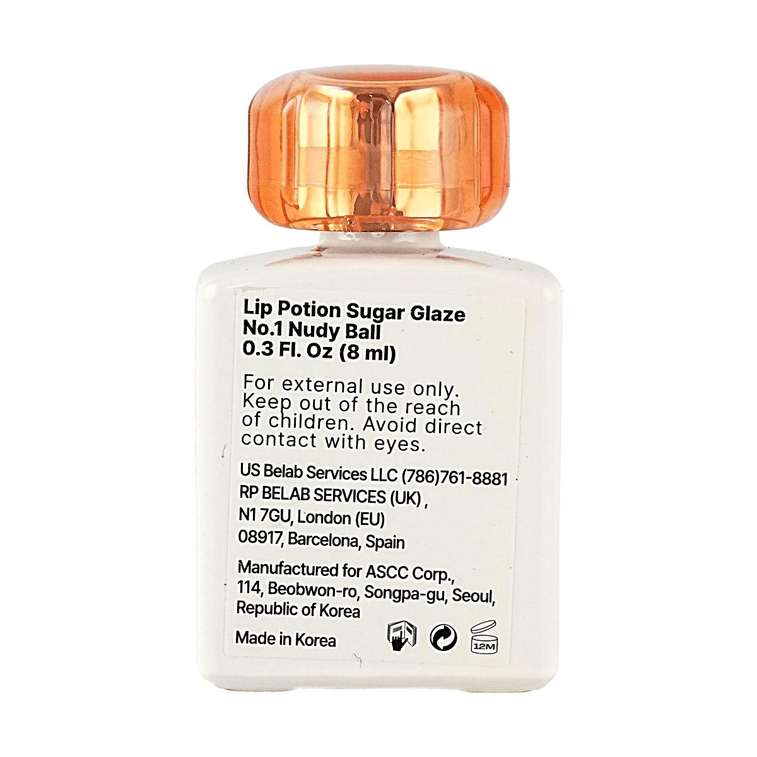 Lip Potion Sugar Glaze Tint #No.1 Nudy Ball 4