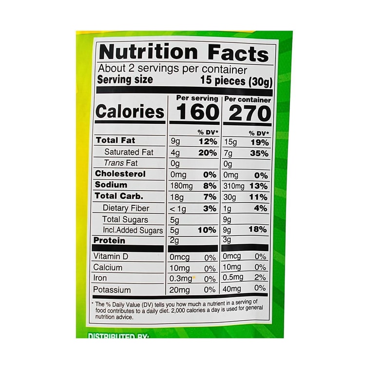 Rice Cracker Nori Seaweed Flavor 1.76oz【Thailand 711・Big C Popular Products】 8