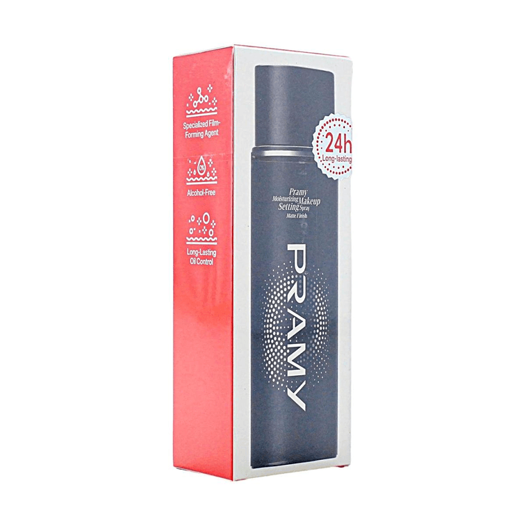 PRAMY柏瑞美 後台保濕定妝噴霧 持久控油防水防汗 柔焦霧面款 100ml 4