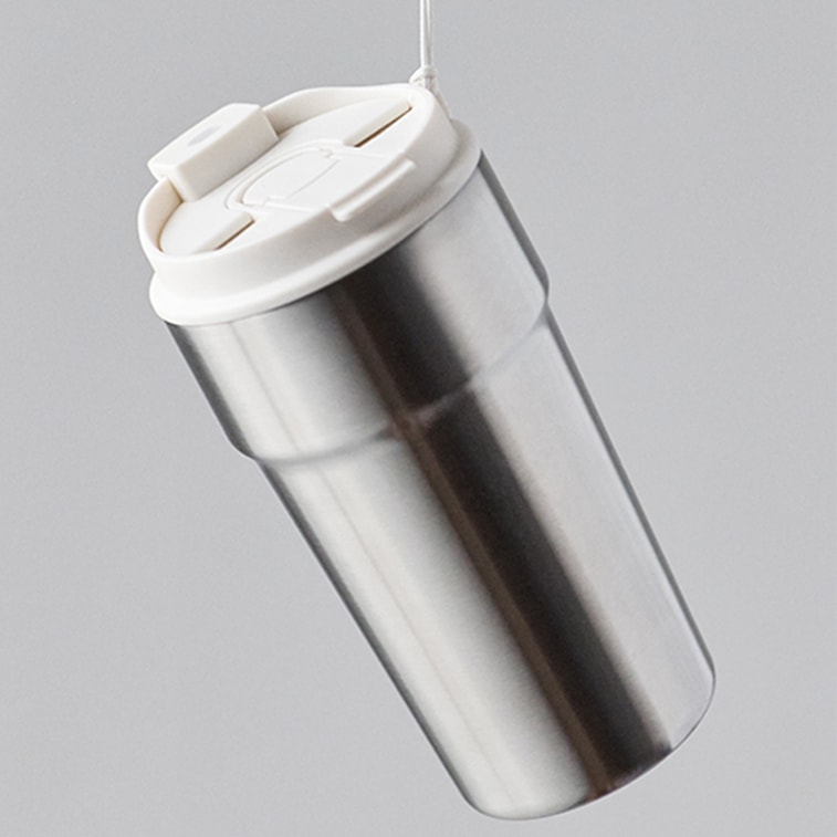 Insulated Stainless Steel Coffee Mug, Portable 500ml Water Cup, Travel Tumbler for On-the-Go Use 9