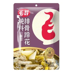 【中国直邮】 毛哥 排骨蹄花汤炖料火锅底料煲汤调味料350g*1袋
