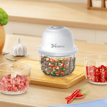 Mini Chopper Glass bowl and Steel Blades - 350ml 