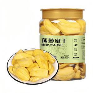 【中国直邮】  喵在其中 菠萝蜜干水果干脆片香甜酥脆 135g*1瓶