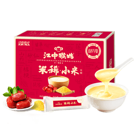  江中集团 【江中猴姑小米红枣米稀15天装】江中侯菇米稀小米红枣米糊15天装大黄米养胃食品流食滋养食养礼盒450g 【参芩白术散+优质大黄米+补血大枣更加养胃润容颜】