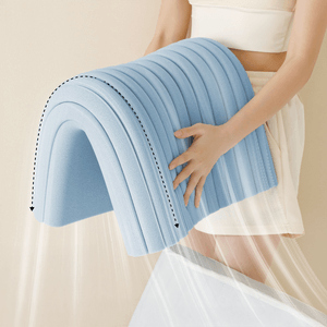 Deep Sleep Pillow Memory Foam Breathable Support Memory Pillow Lake Blue 42×64cm 8/10cm