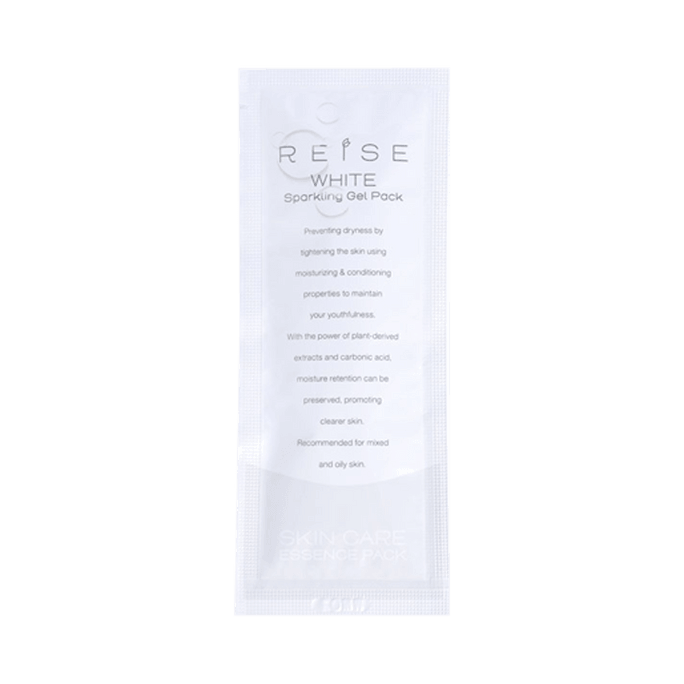 REISE Whitening & Brightening High Concentration Carbonated Gel Mask 9 pcs