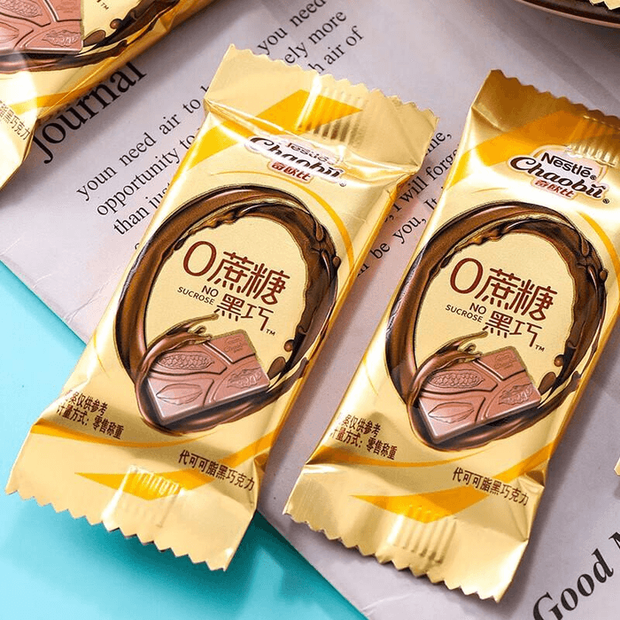 [중국 직배송] 네슬레 차이나 차오비 무설탕 다크 초콜릿 192g 3