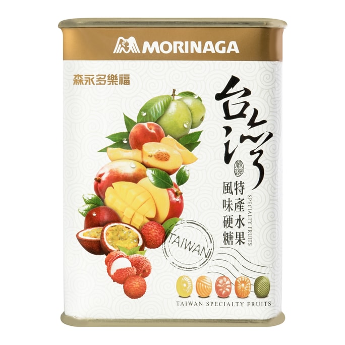 日本MORINAGA森永 多乐福水果糖(台湾特产水果)  180g