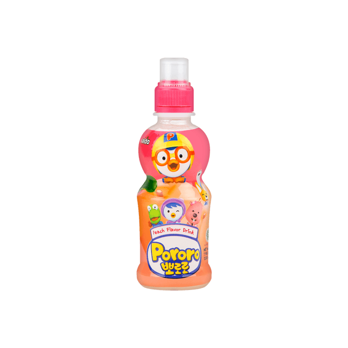 Pororo Peach Drink, 7.94fl oz