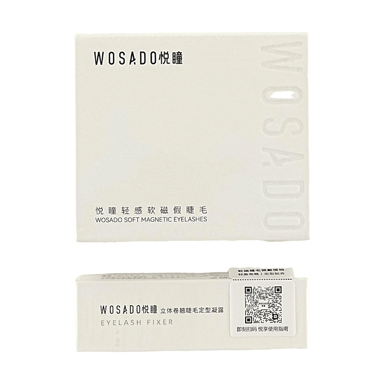 Soft Magnetic Adsorption False Eyelashes, #Sheer Black (with Eyelash Styling Gel0.07oz.) 4