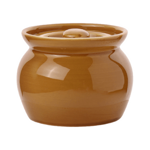 Brown Ceramic Stew Pot 450ml