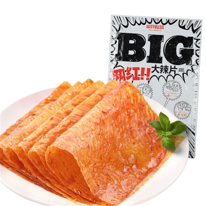 Big Spicy Slice Big Spicy Strip Childhood Snack Old Spicy Skin When Bean Skin 230G/ Packet