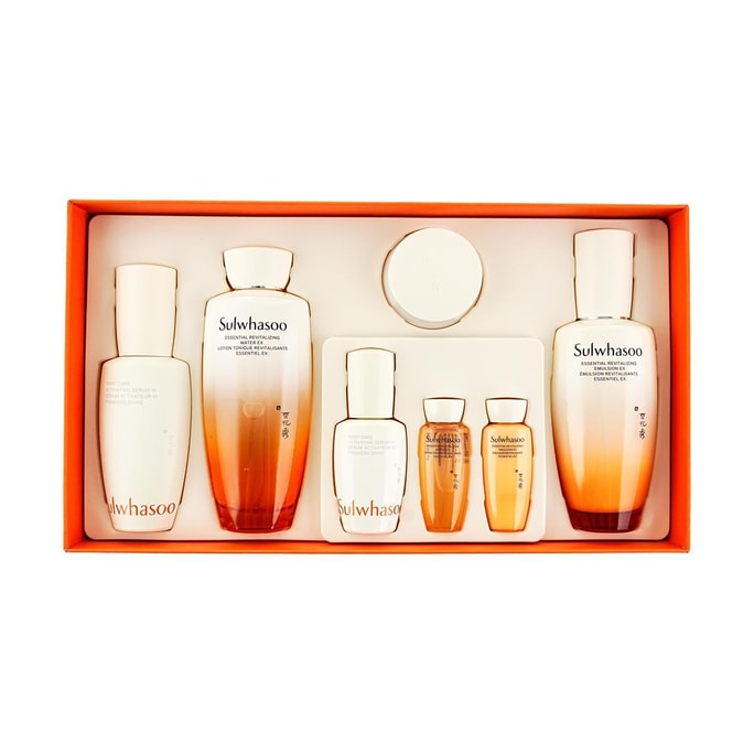 First Care Activating Serum + Essential Revitalizing Water EX + Essential Revitalizing Emulsion Set