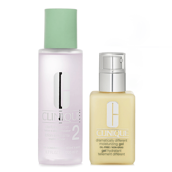 Dramatically Different Set 2: Moisturising Gel & Clarifying Lotion 2 - Combination Oily To Oily 2pcs