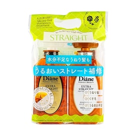Moist Diane Perfect Beauty Extra Straight Shampoo & Treatment Set, 450ml + 450ml