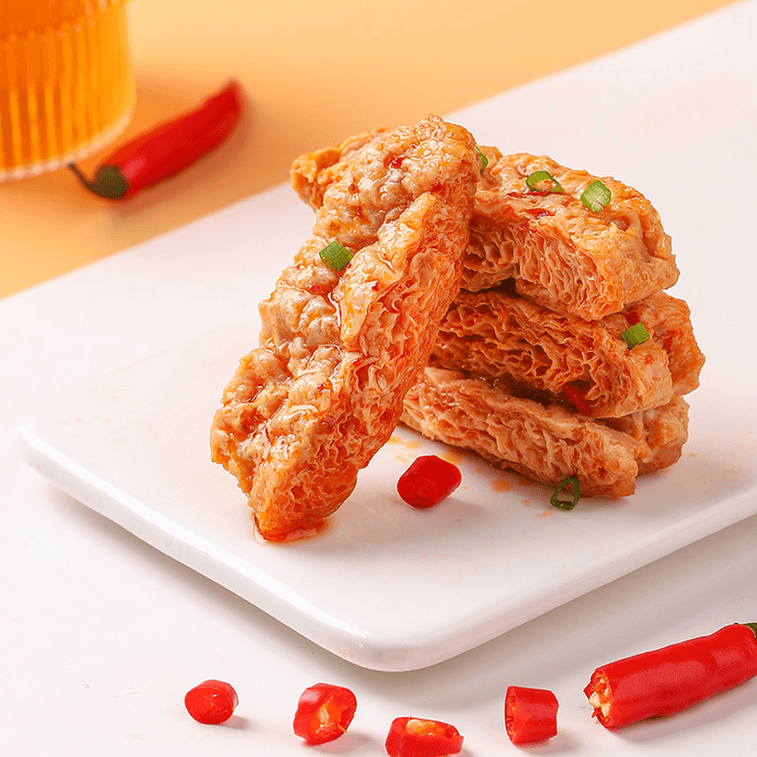 劲仔 手撕素肉 香辣牛肉味 豆干辣条 20袋入 400g 10