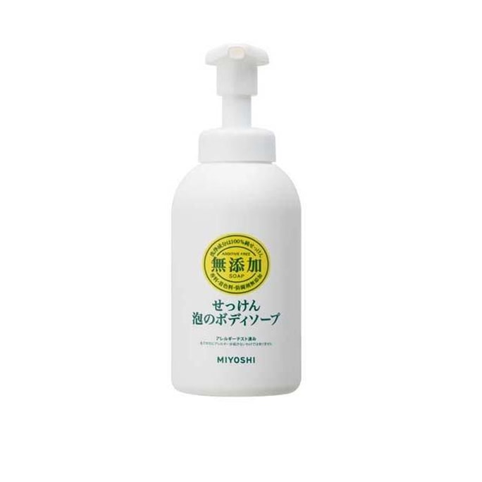 MIYOSHI additive-free soap shower gel 500ml