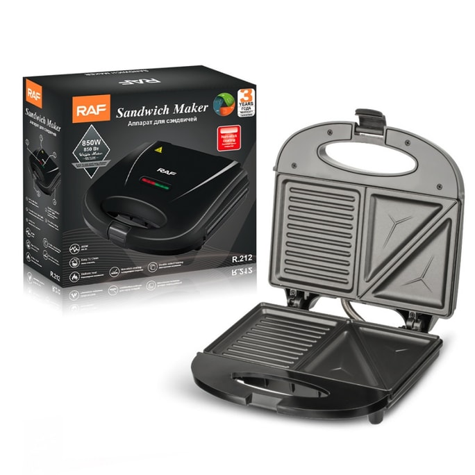 Breakfast maker waffle maker mini toaster cake 1Unit
