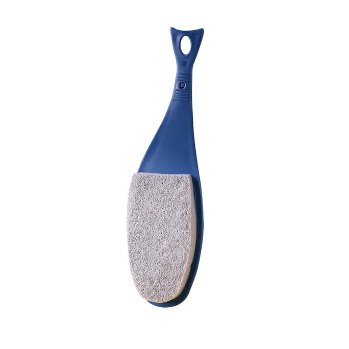Fish shaped mother and son cleaning brush kitchen cleaning sponge brush blue