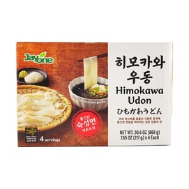 히모카와 우동, 220g *4개입, 총 990g [무 간 것과 소스 포함]