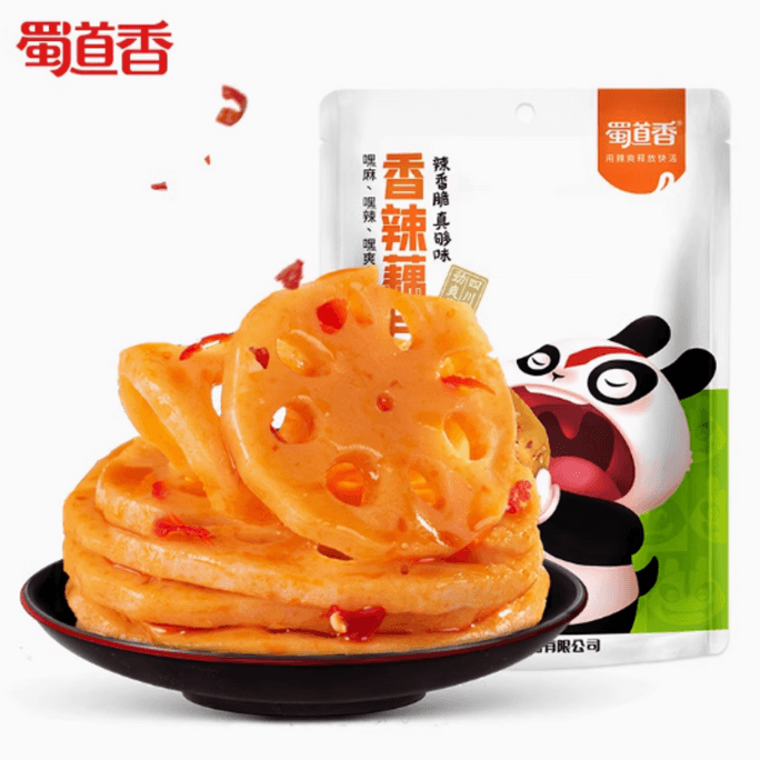 [Direct Mail Across The United States] Shu Daoxiang Spicy Lotus Root Slices 120g