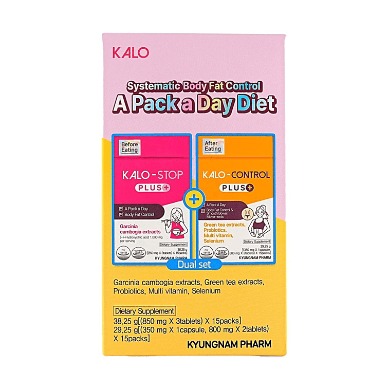 Garcinia HCA Carb Blocker + Green Tea Probiotics Body Management Set, 30 Sticks Total【Dual-Action Weight Management】 3