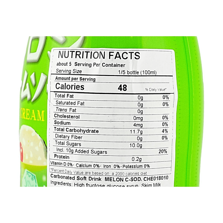 Melon Cream Soda Drink,14.54 fl oz 6