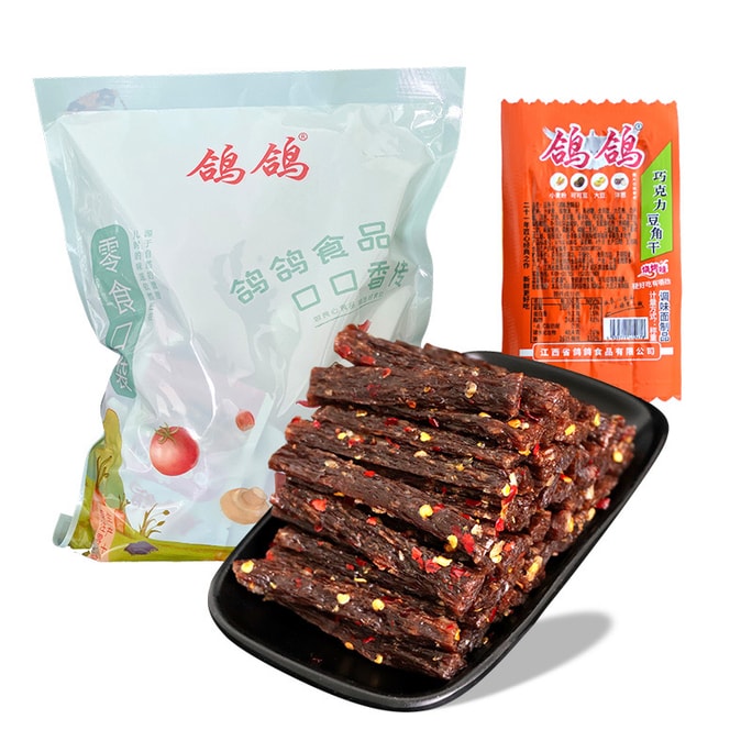 [중국 직송] 게게 건조콩 500g 바비큐 맛 장시 특산 건조콩 스낵 캐주얼 매운 스트립