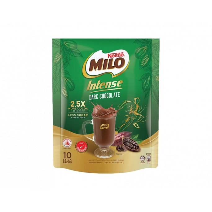 MILO Intense Dark Chocolate 10pcs