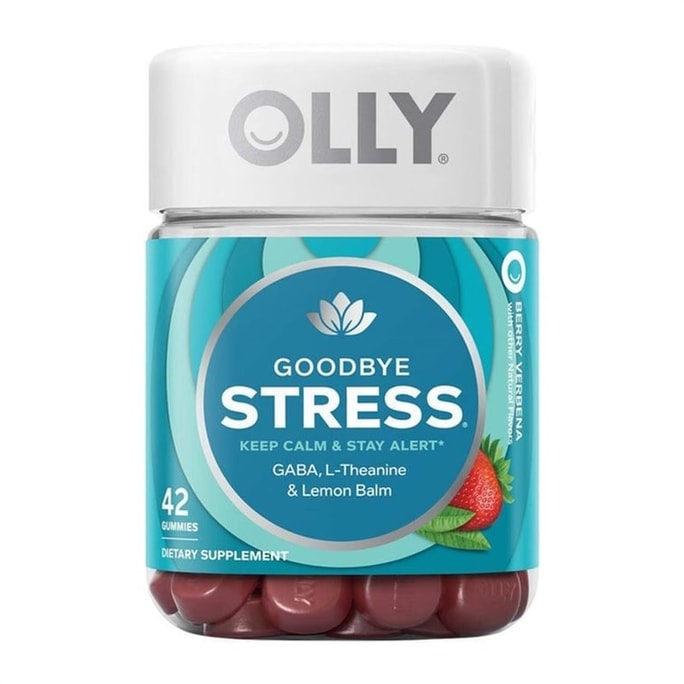 Energy Easy Sugar Stress Balance Mood GABA Sleep AMinobutyric Acid Gummy Farewell Duck Alexander 42 Capsules/bottle