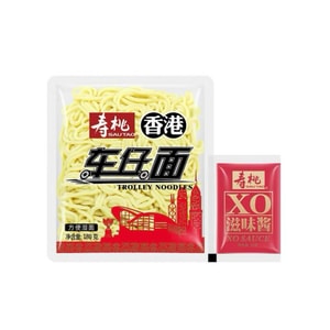Značka Shou Tao Hongkongské vozíčkové nudle 180 g*1 sáček
