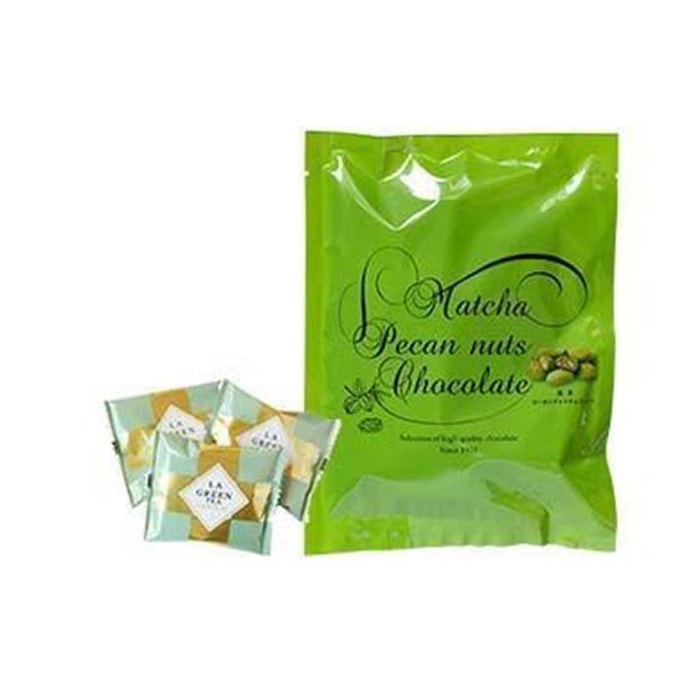 日本 皇家沙龙 抹茶山核桃巧克力 100g/袋