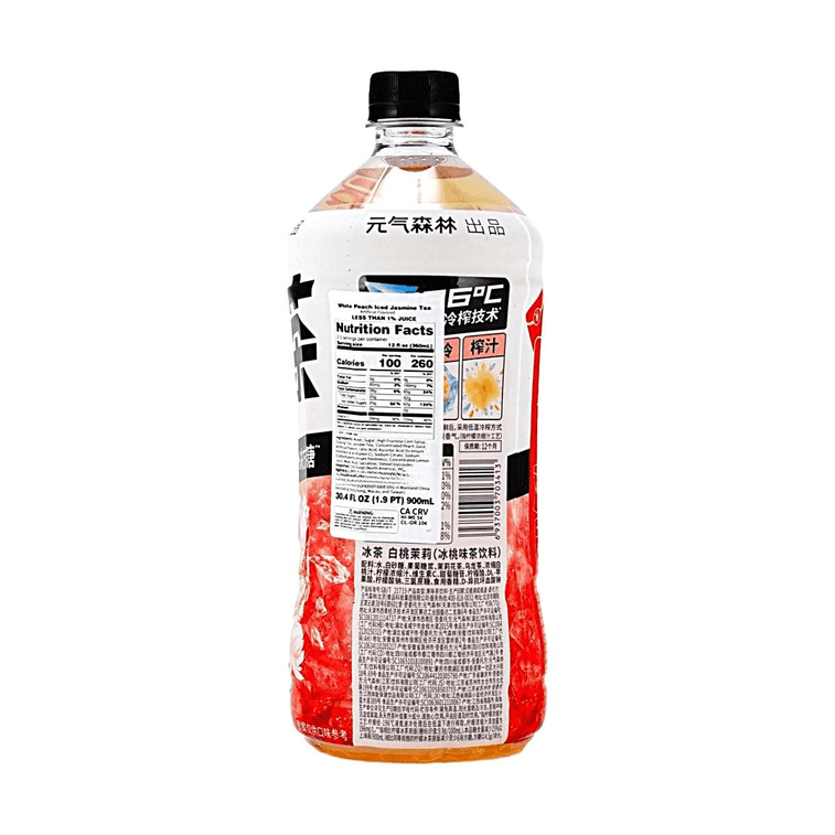 White Peach Jasmine Iced Tea Low Sugar, 30.4 fl oz 3